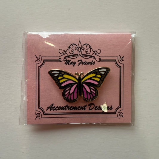 Pink Monarch Butterfly Needleminder