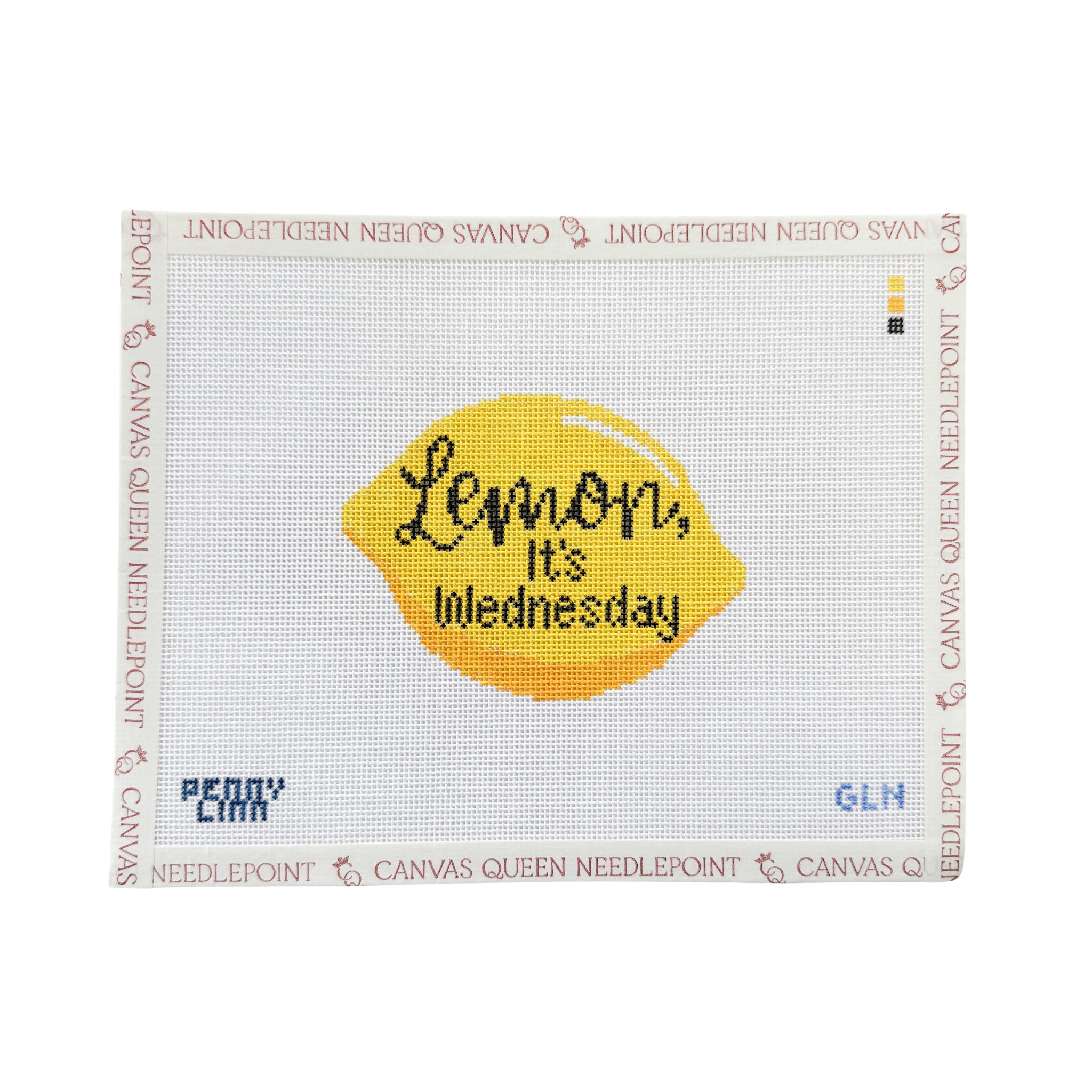 Lemon It's Wednesday – Canvas Queen Needlepoint
