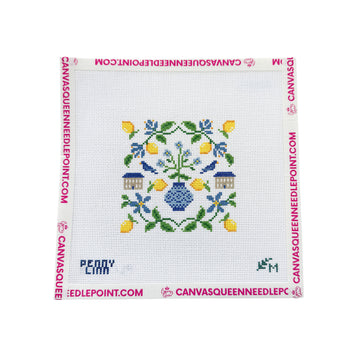 Lemon Motif Square