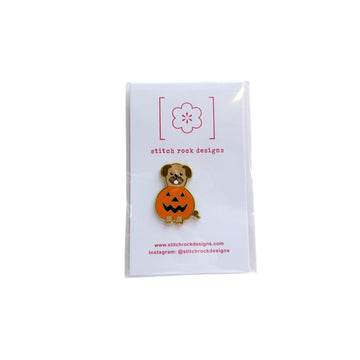 Pug in a Pumpkin Needleminder