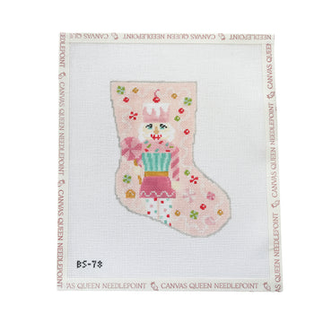 Sugary Sweet Nutcracker Ornament Sized Bauble Stocking