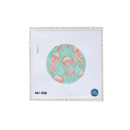 Jellyfish Round - Blue