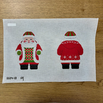 Snowflake Red Jacket Santa (Trunk Show)