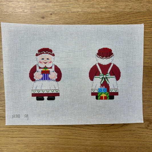 Mrs. Claus with Presents (Trunk Show)