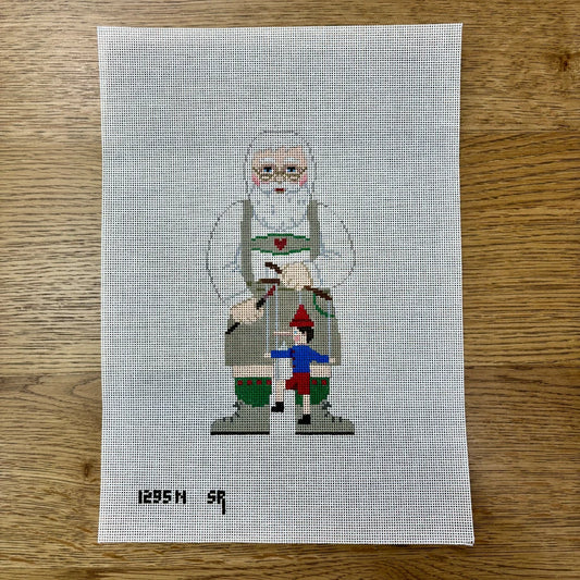 Santa Lederhosen & Puppet (Trunk Show)
