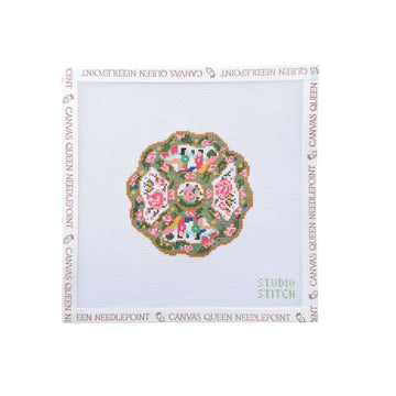 Rose Medallion Plate