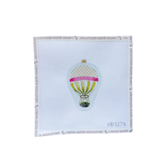 Mini Balloon - Gold Stripe