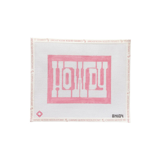 Pink Howdy Sign Large