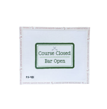 Course Closed, Bar Open