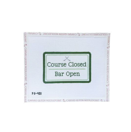 Course Closed, Bar Open