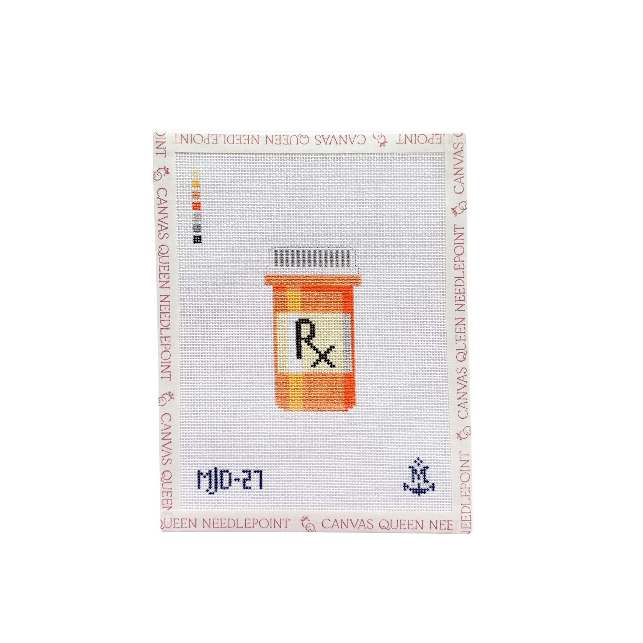 RX Pill Bottle – Canvas Queen Needlepoint
