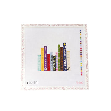 Pop Album Book Stack