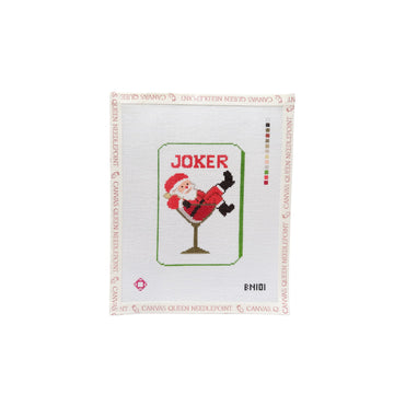 Santa Joker Mahjong Tile