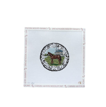 Transferware Horse Plate