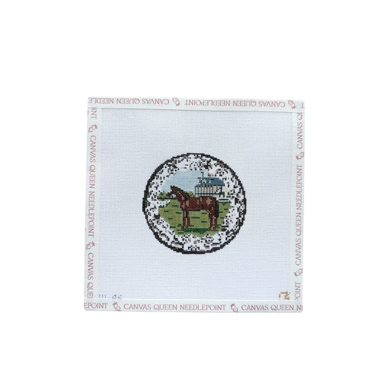 Transferware Horse Plate