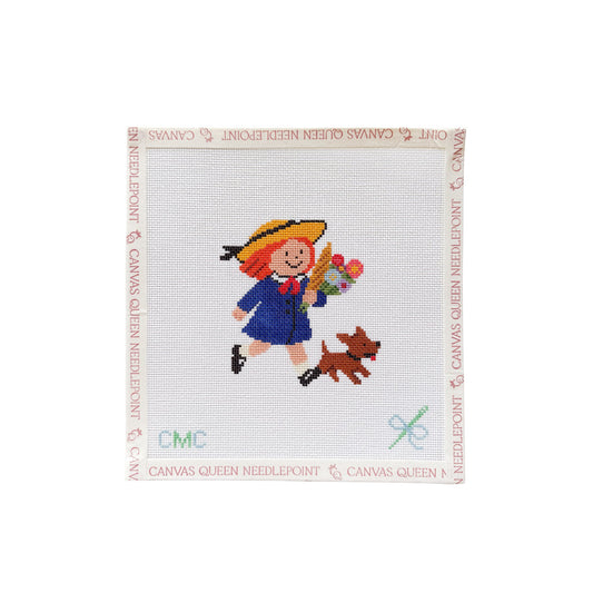 Madeline with Genevieve and Flowers