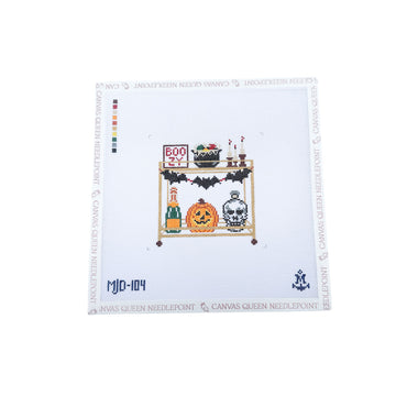 Halloween Bar Cart