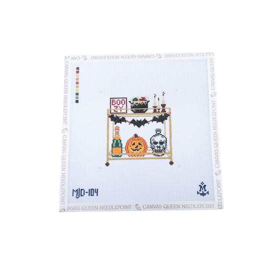 Halloween Bar Cart