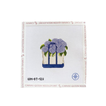 Blooming Hydrangeas Tote Purple
