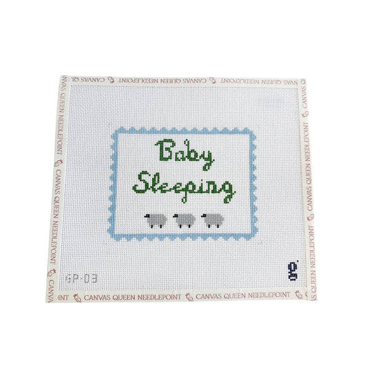 Baby Sleeping Blue Sheep