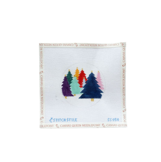 Colorful Forest with Stitch Guide