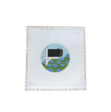 Mailbox Round with Stitch Guide (Hydrangea)