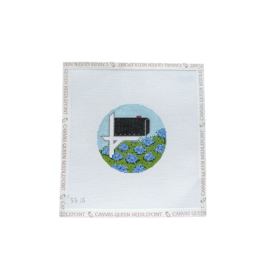 Mailbox Round with Stitch Guide (Hydrangea)