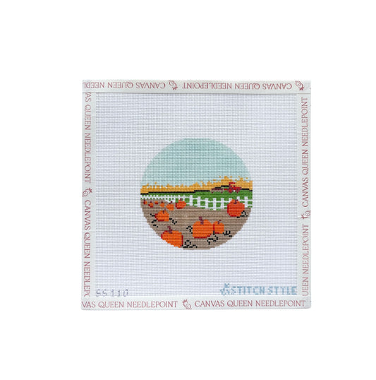 Pumpkin Patch with Stitch Guide