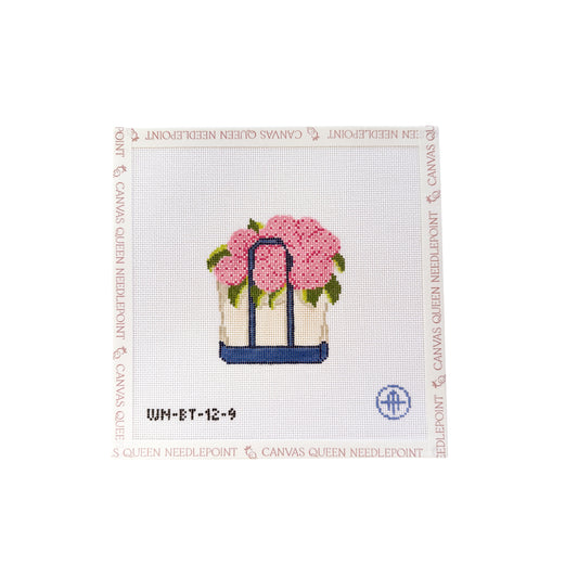 Blooming Hydrangeas Tote Pink