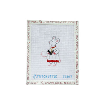 Church Mouse with Stitch Guide