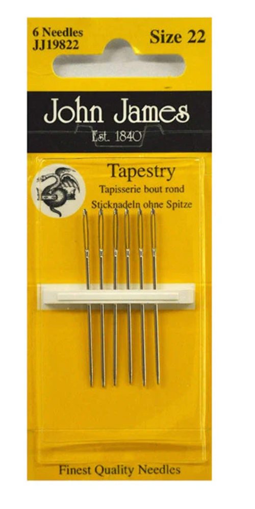 John James #22 Tapestry Needles