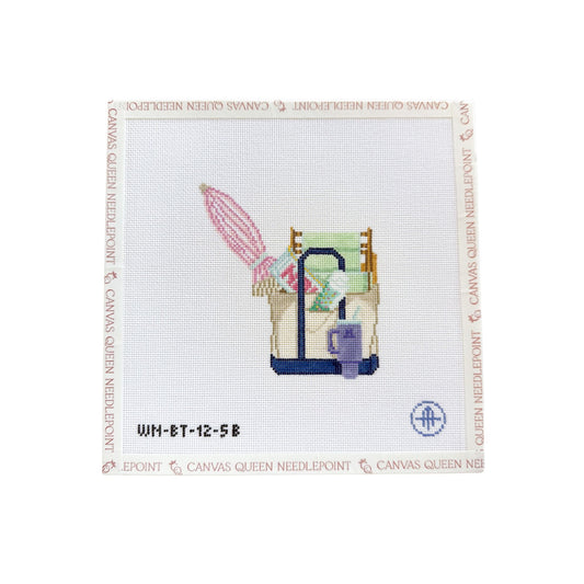 Stitching at the Beach Tote