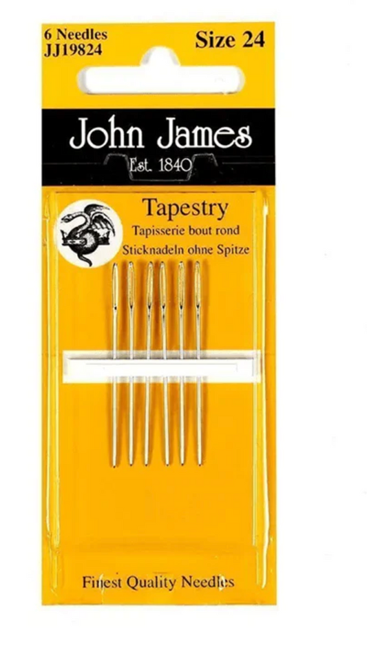John James #24 Tapestry Needles