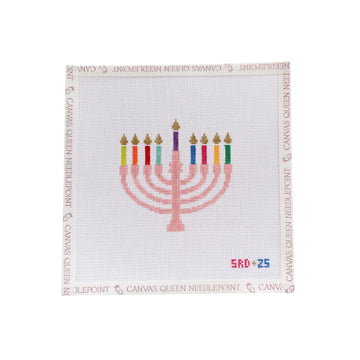 Pink Menorah