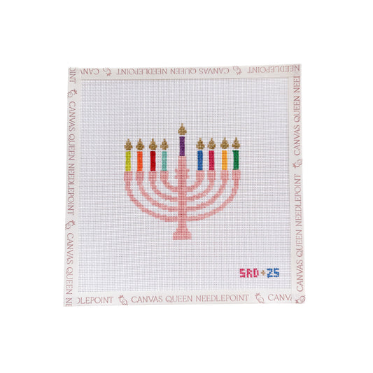 Pink Menorah