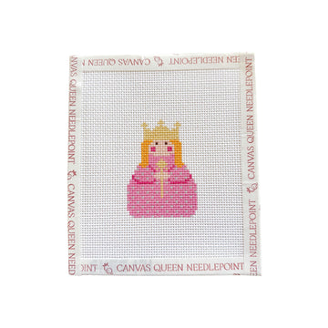 Pink Angel with Gold Crown Angel