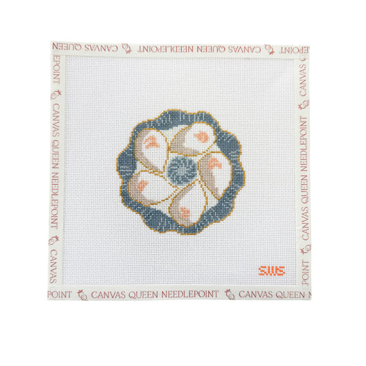 Blue Oyster Plate 18 Count