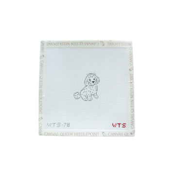 Mini White Fluffy Dog