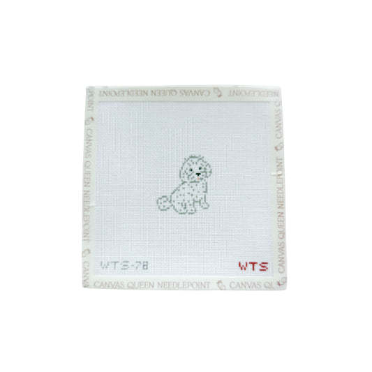 Mini White Fluffy Dog