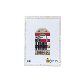 Hilton Head Retro Travel Tag