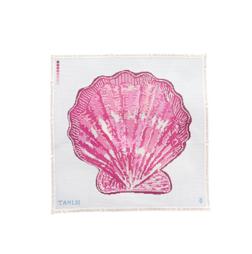 Pink Scallop Pillow