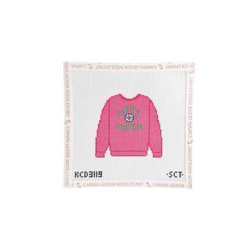 Mahj Maven Sweatshirt Pink