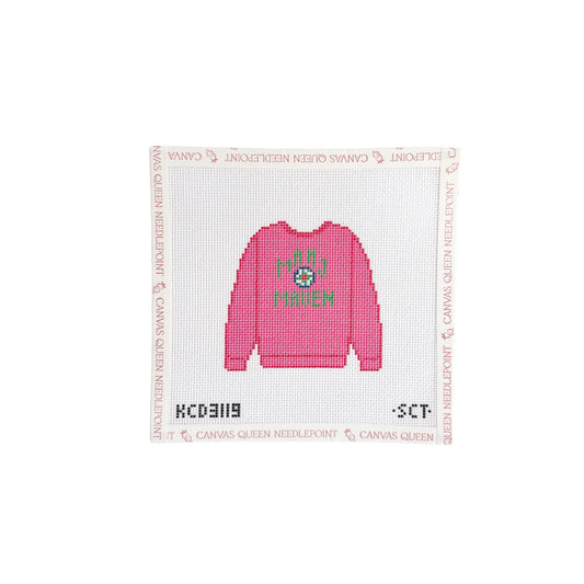 Mahj Maven Sweatshirt Pink