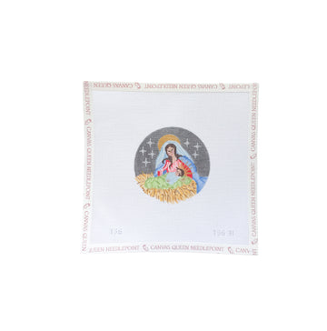 Mother and Child Round Ornament
