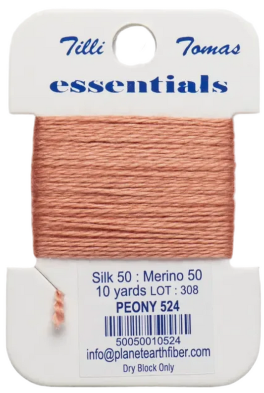 Essentials Card 524 Peony