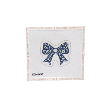 Floral Print Bow
