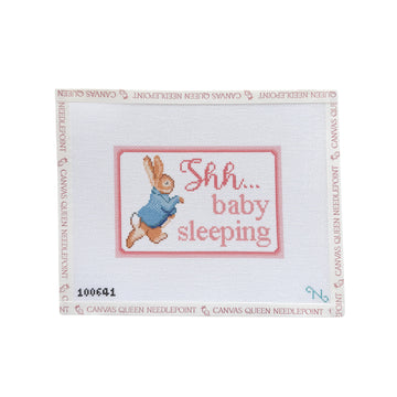 Peter Rabbit Baby Sleeping Pink