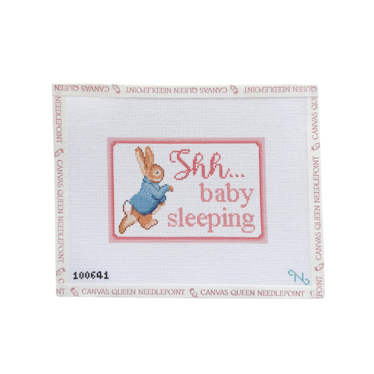 Peter Rabbit Baby Sleeping Pink
