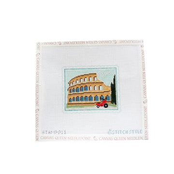 Rome Colosseum Stamp