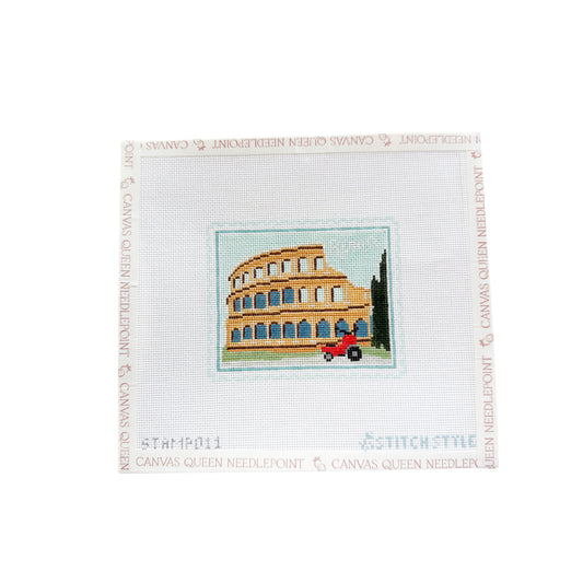 Rome Colosseum Stamp